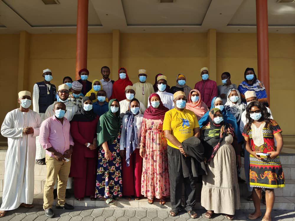 image Fin de la Formation à Ngazidja:  Formation dispensée, modules retenues