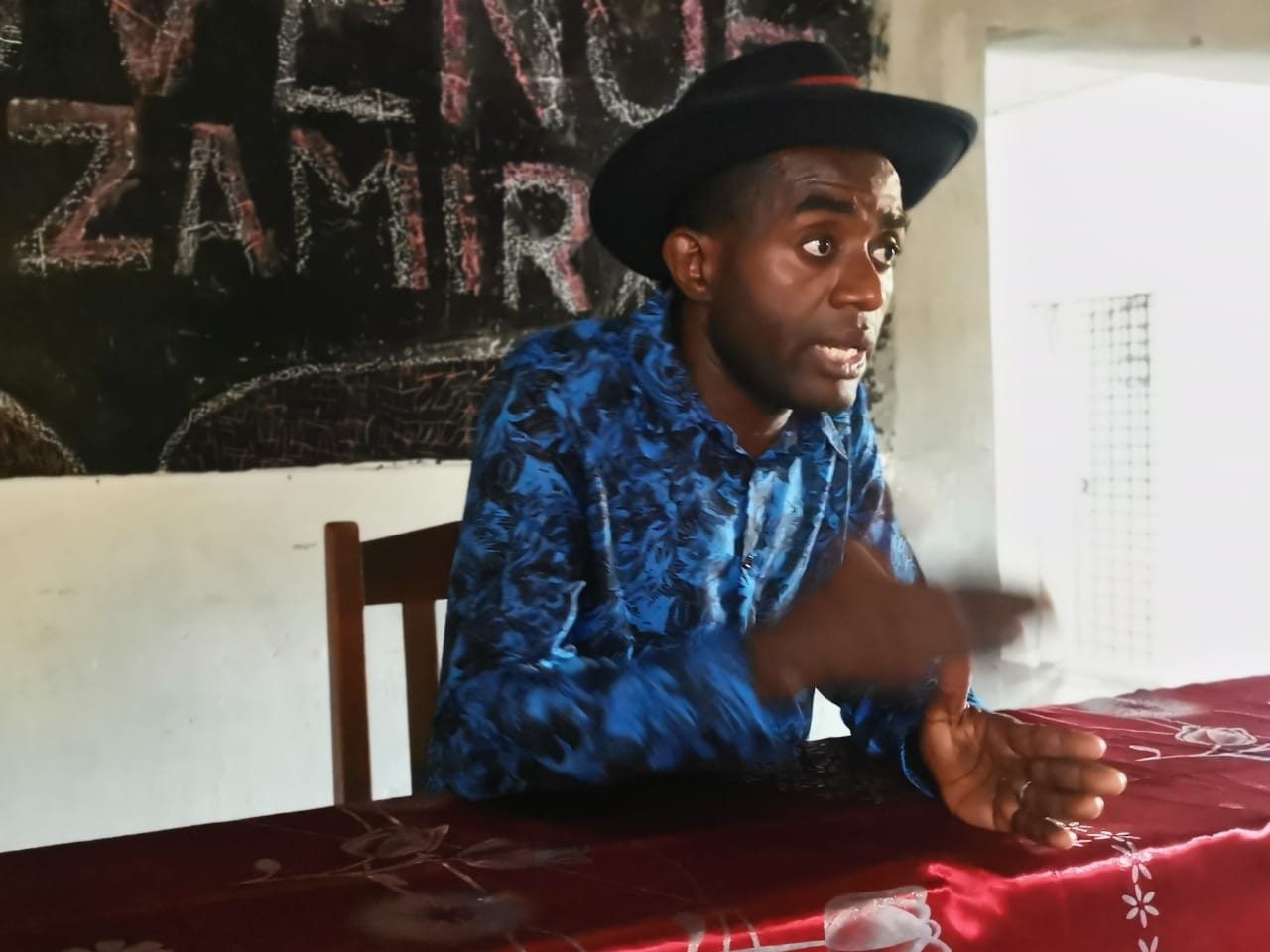 image Ali Zamir : « Mon meilleur texte n'est pas encore écrit »