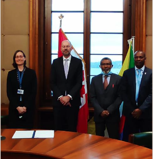 image Adhésion des Comores à l’OMC:  Les Comores et le Canada signent un Protocole sur l’achèvement des négociations bilatérales