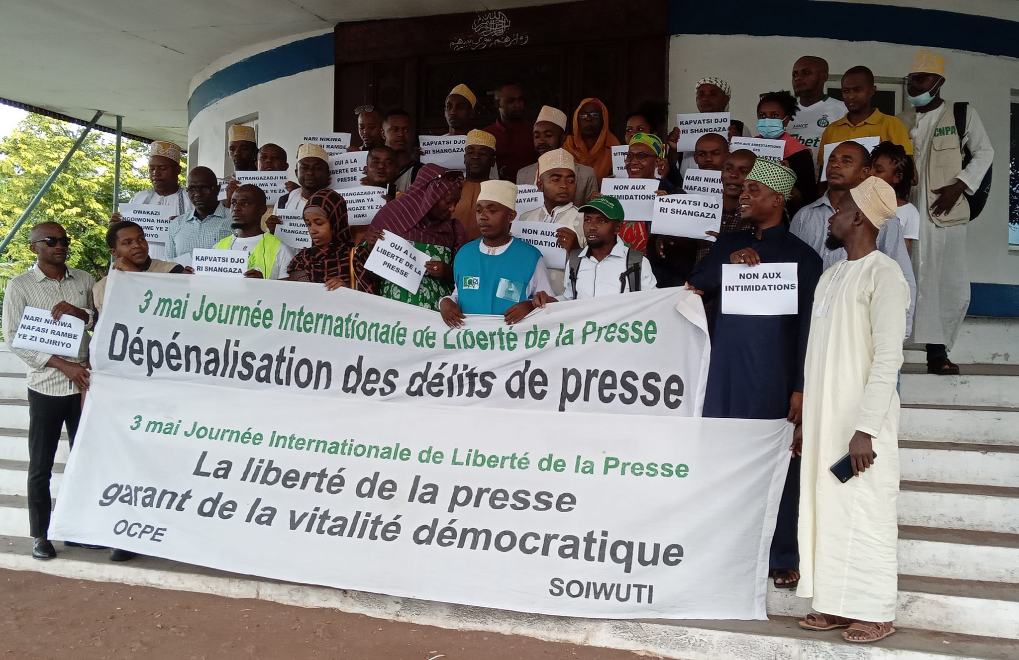 image Journée internationale de la presse  Le SNJC fustige un climat délétère