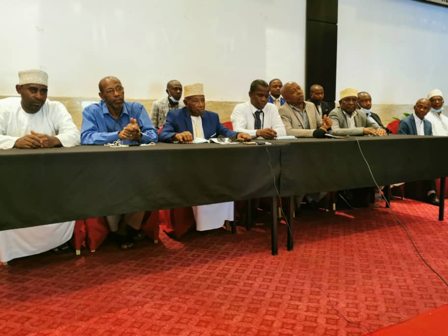 image La coordination CRC de Ngazidja en conférence de presse