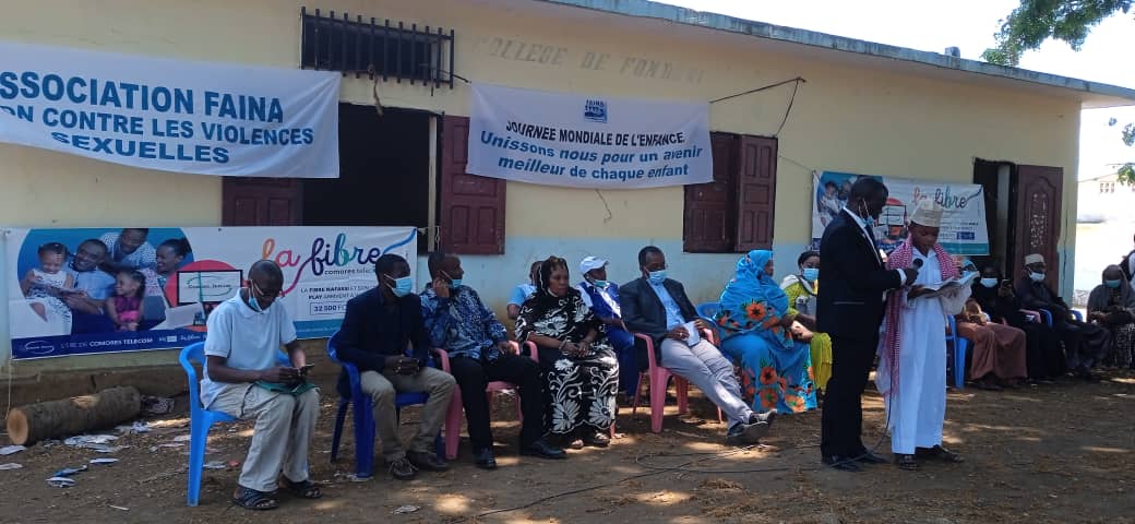 image Journée mondiale des droits de l'enfant : L’association Faina prend les devants à Moheli