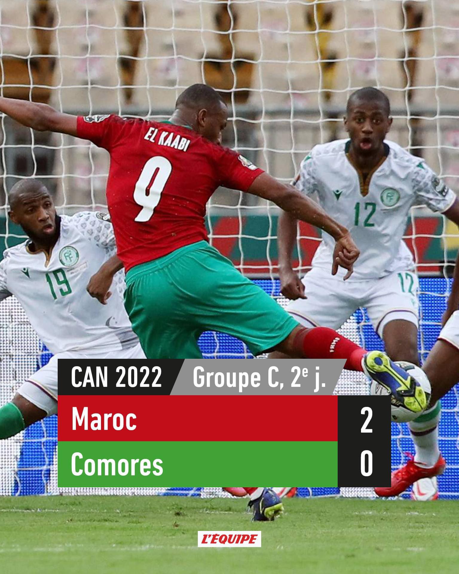 CAN-2021 / Coelachantes  Une défaite et un petit espoir