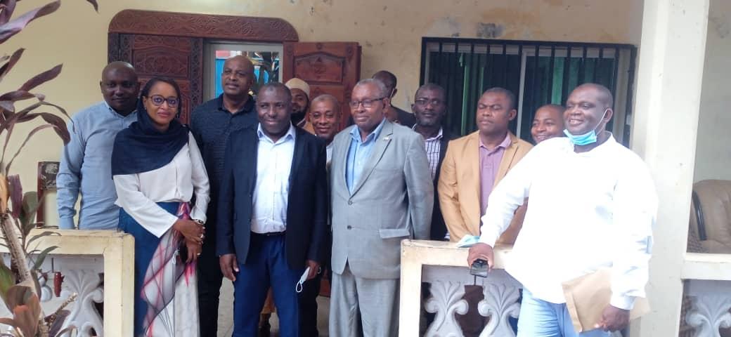 image Le Ministre de l’énergie est en visite de travail à Mohéli