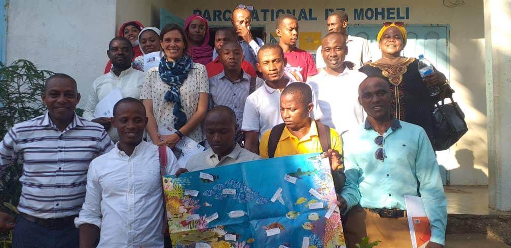 image L’IRD-Réunion au PNM de Mohéli pour l’éducation environnementale