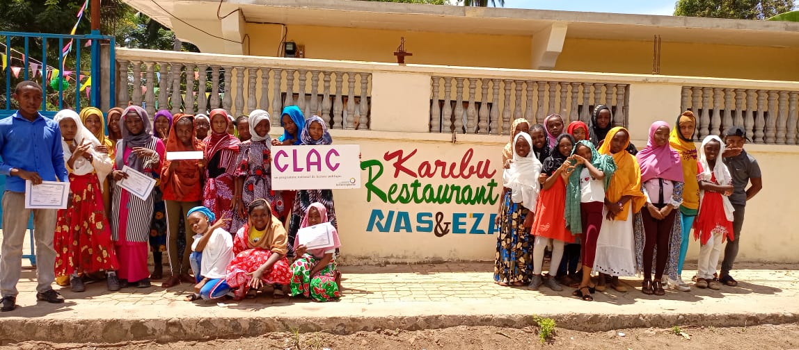 Un Goûter poétique à Mohéli pour les lecteurs des CLACs