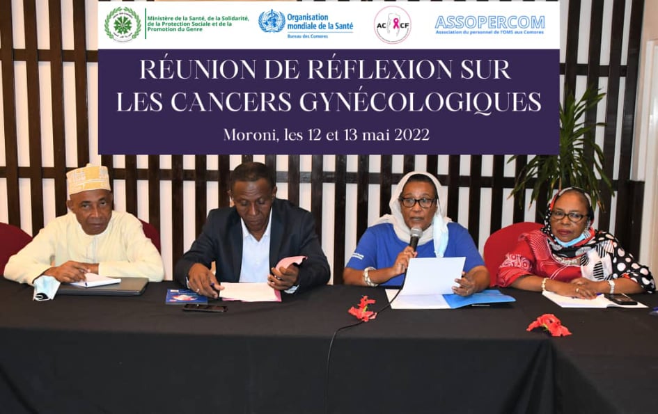 Première réunion de réflexion contre le cancer gynécologique