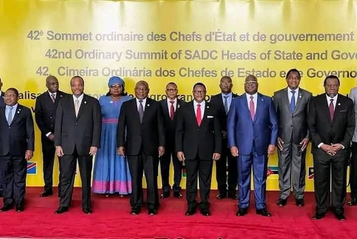 image 42e sommet des Chefs d’Etat et de Gouvernement de la SADC  « Promouvoir l'industrialisation pour une croissance économique durable »