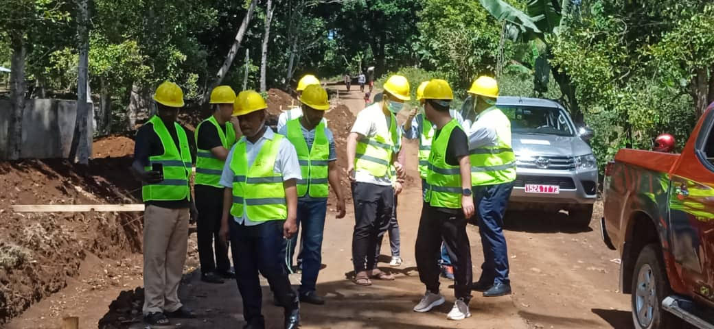 image Infrastructures routières:  Les travaux de réhabilitation de la route Wanani-Nioumachoi vont bon train