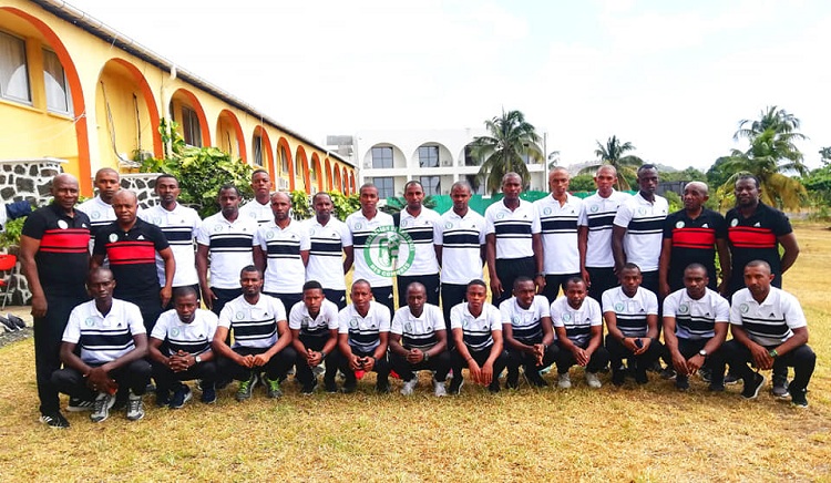 image Fin de la formation des arbitres masculins de haut niveau