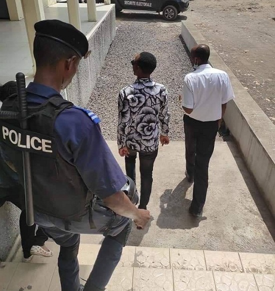 image Oubeidillahi Mchagama devant le juge ce mercredi