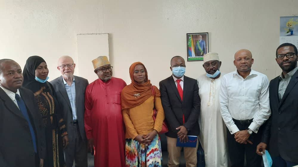 image Prise de contact du nouveau bâtonnier avec le ministre de la justice