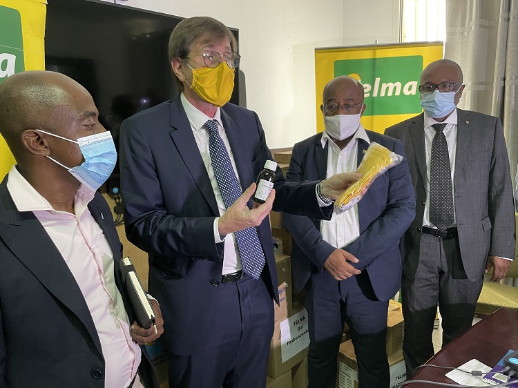 Telma a remis des kits de protection au ministère de la santé