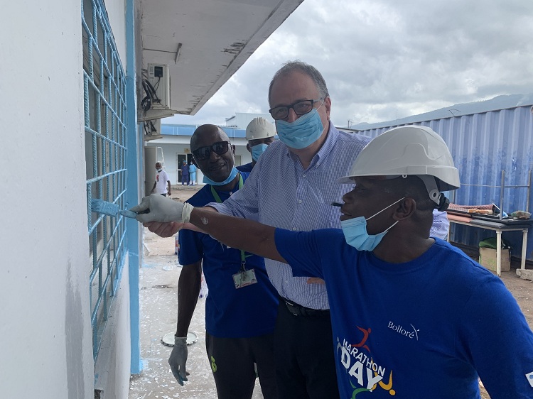 Moroni terminal réhabilite le centre de maternité d'El Maarouf