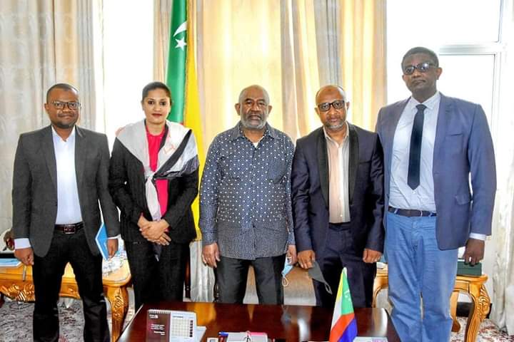 image A Beit-Salam, le CoNor a échangé avec le sportif et président Azali