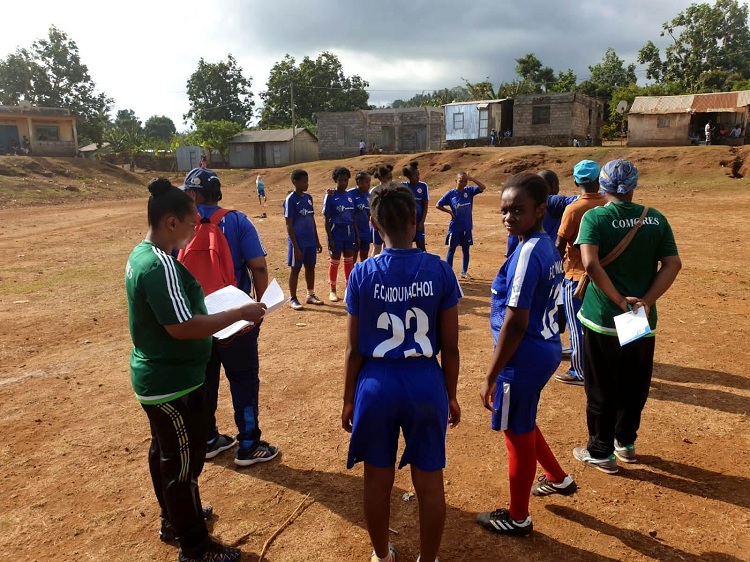 image A Moili, trois footballeuses retenues pour le regroupement national