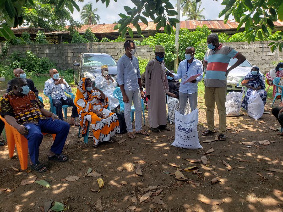 image Coronavirus : Le don du collectif des Sages de Ngazidja enfin arrivé à Mohéli