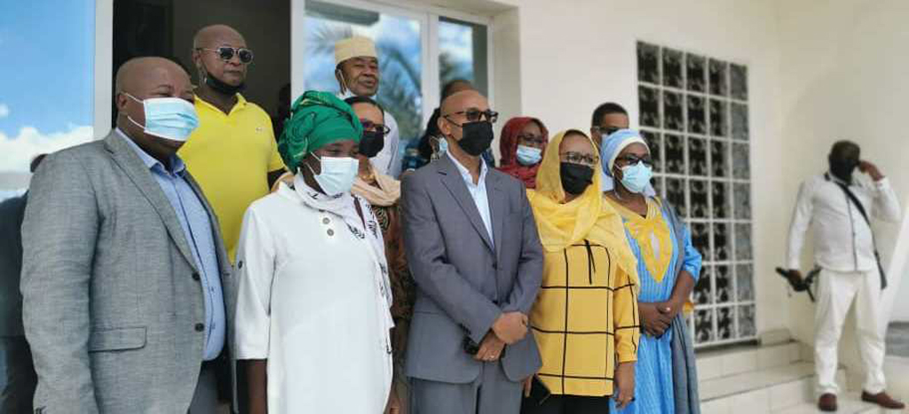 image Élection de la Chambre de commerce : Dépôt de candidature de la liste de Chamsoudine Ahmed