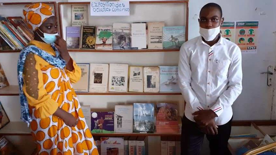 image Les activités pour la journée du livre ont débuté au CLAC de Nioumachoi