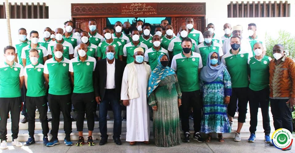 image Coupe d'Afrique des Nations A Beit Salam, le président Azali félicite et remotive les Cœlacanthes