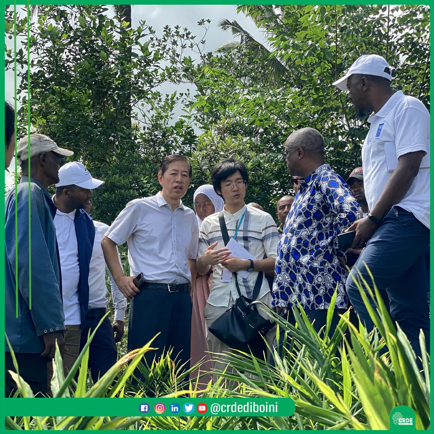 image L’ambassadeur Guo Zhijun au CRDE de Diboini Hamalengo