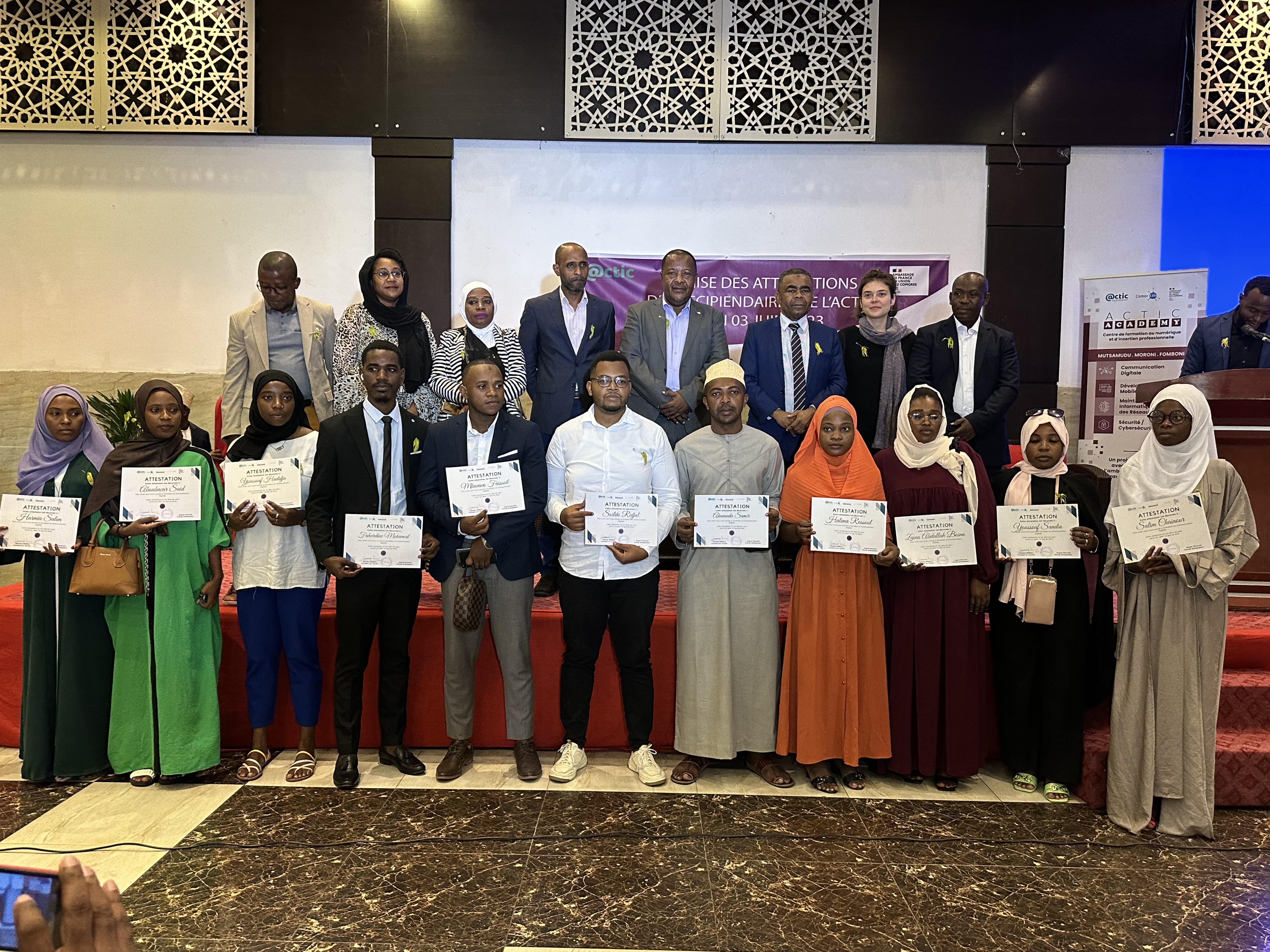 image Formation Actic Academy :  Plus de 200 jeunes certifiés