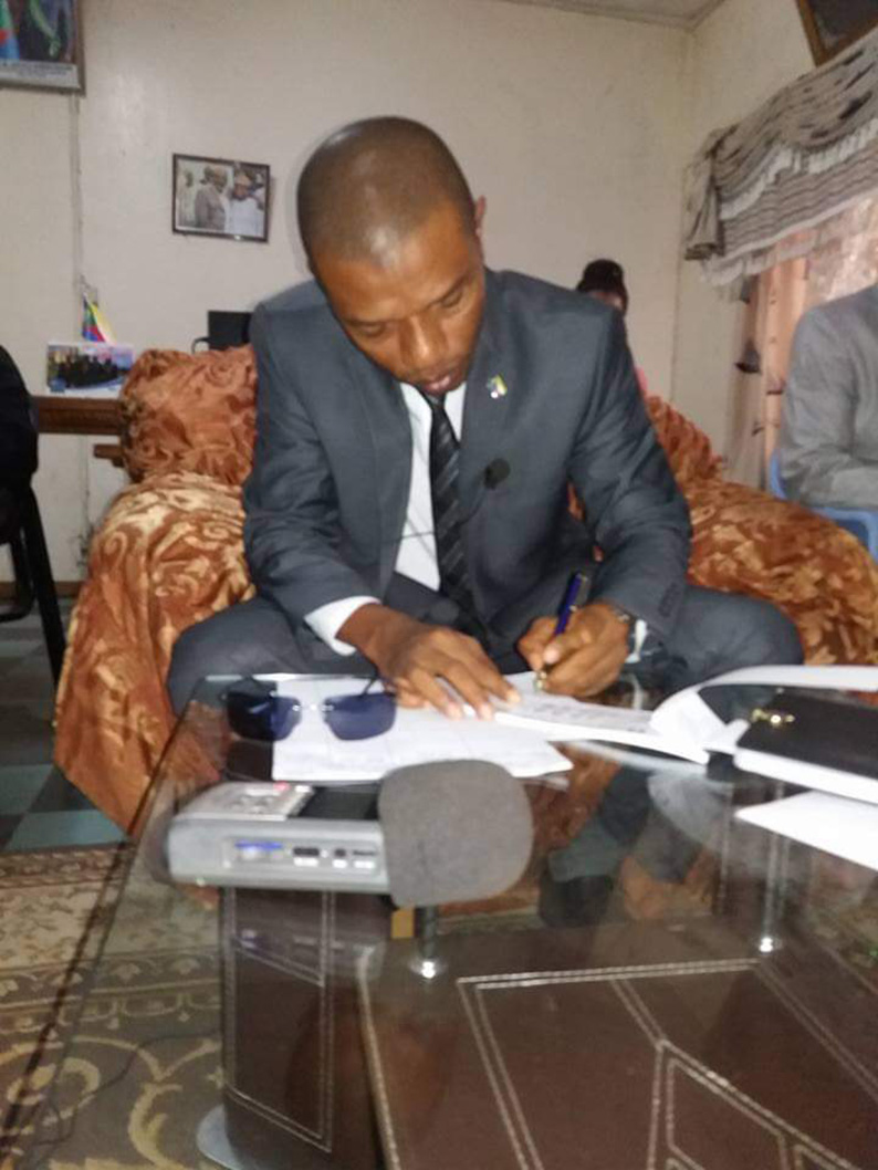 image Législatives 2025 : Salim Hafi présente sa candidature à Mutsamudu