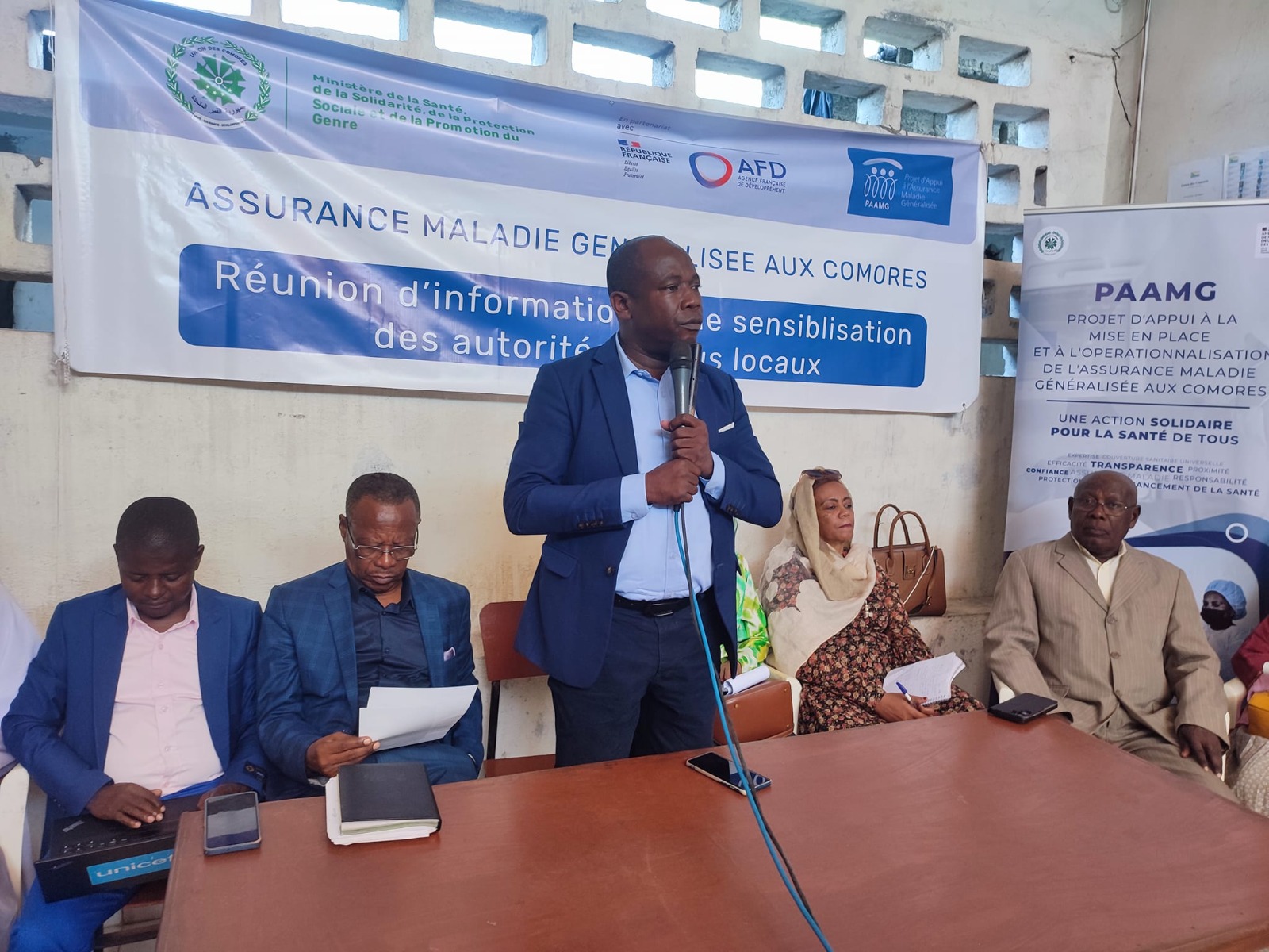 Mise en place d’une Assurance Maladie Généralisée: Une délégation du ministère de la santé sensibilise le Hamahamet