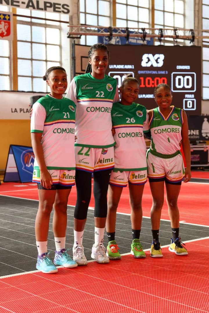 image Basket-ball  Les Comores à l’Africa Cup de Basketball à 3