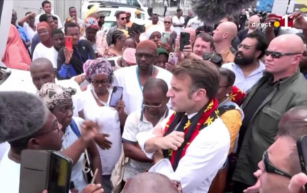 image Cyclone Chido : Macron sérieusement tancé à Mayotte