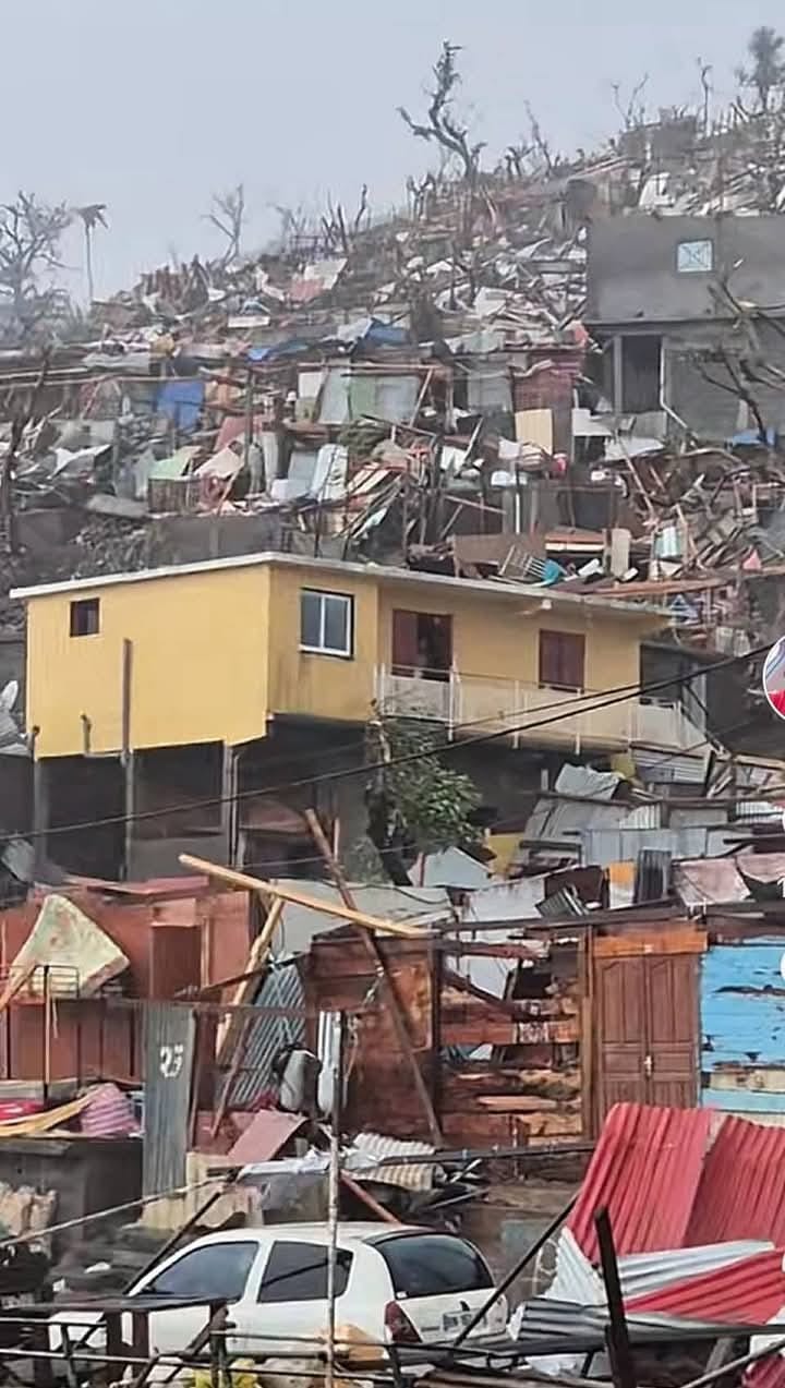 image Cyclone Chido  Mayotte dévastée