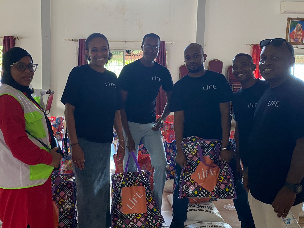 Intempéries d’avril : L’ONG Life octroie des kits alimentaires aux sinistrés de Ngazidja