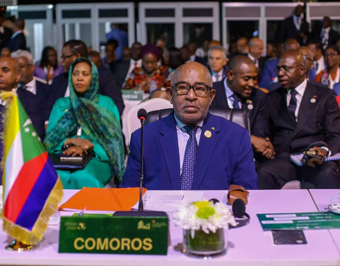 image Le président Azali à la réunion de coordination semestrielle de l’UA