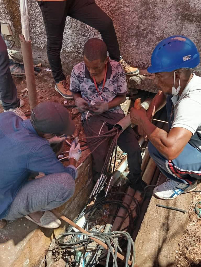 image Incendie du site de Comores Télécom à M’béni :  « La piste criminelle » n’est pas écartée