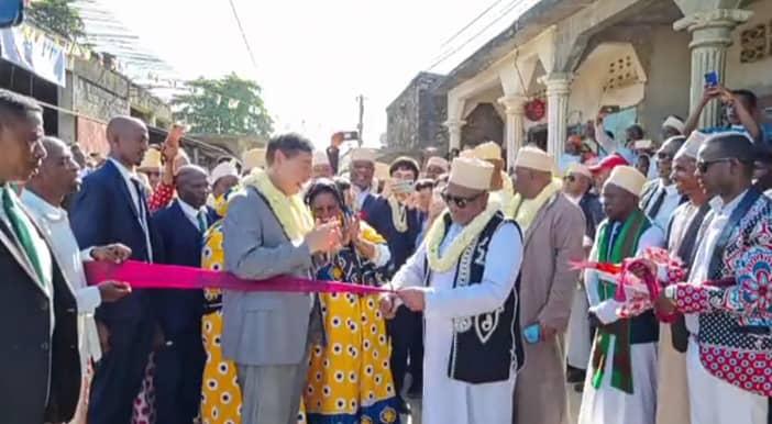 image Infrastructures routières La route Wanani - Nioumachoi inaugurée