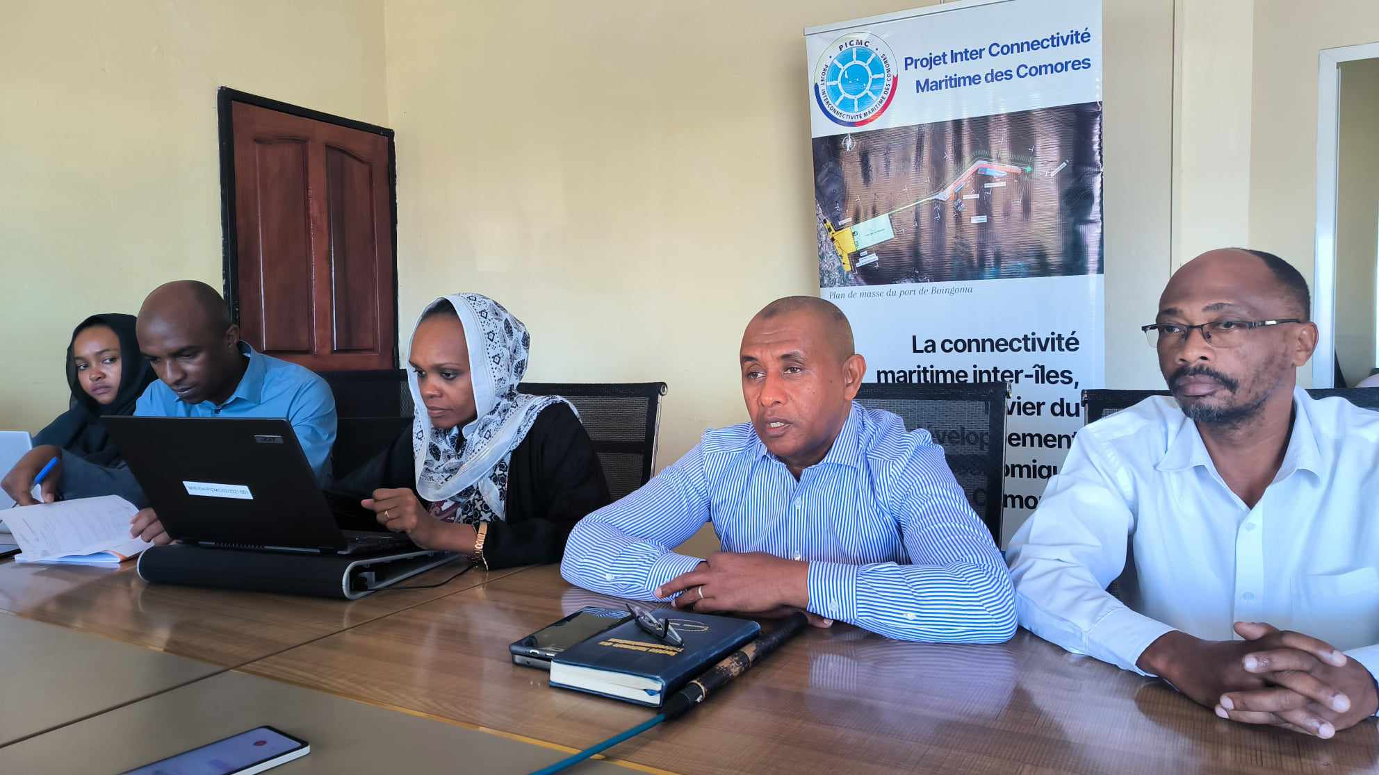 Construction du port de Bangoma à Mohéli: 90% des travaux d’étude sont réalisés