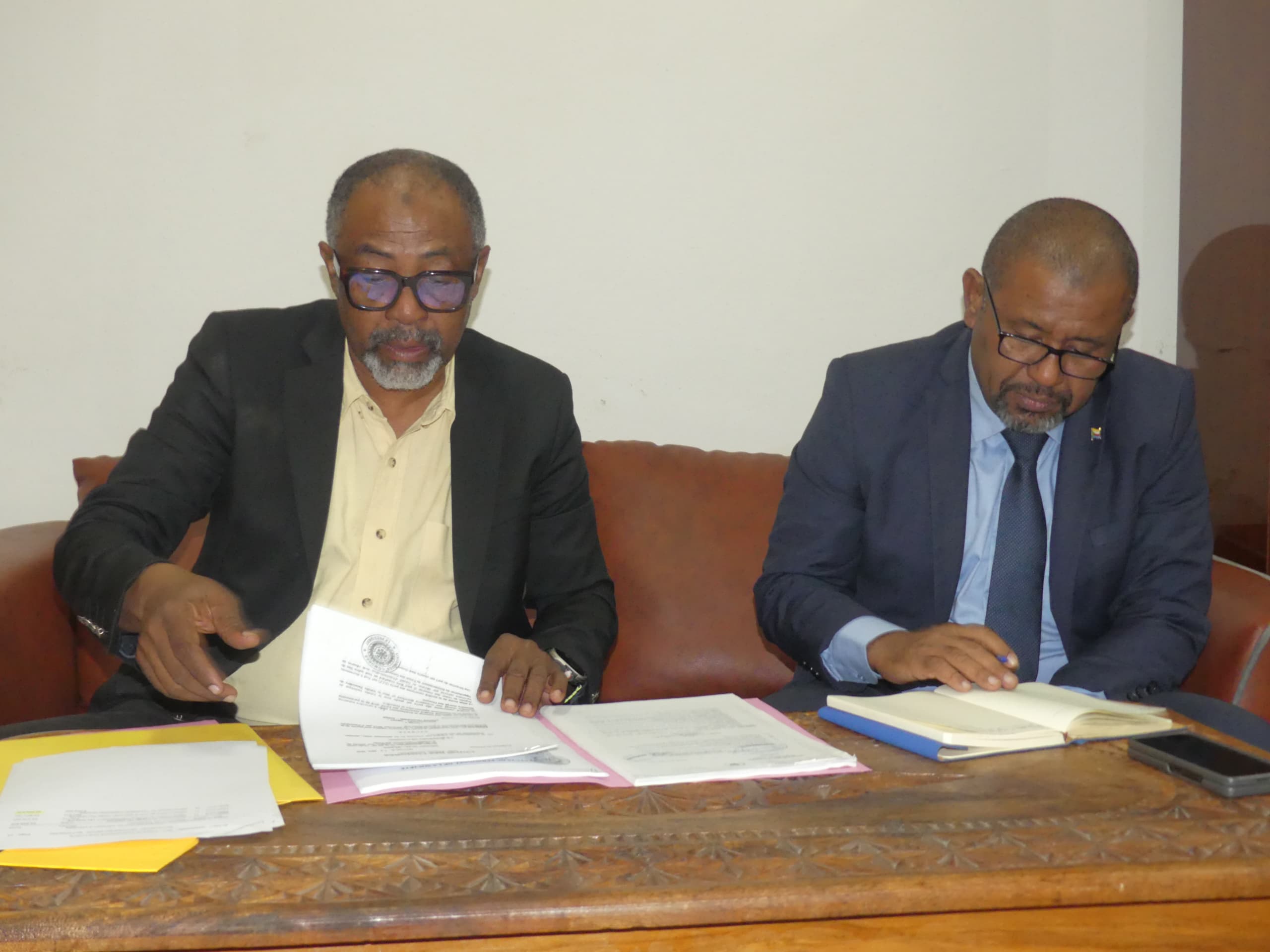 image Passation de service: Claude Ben Ali remplace Dahalane à la SCP