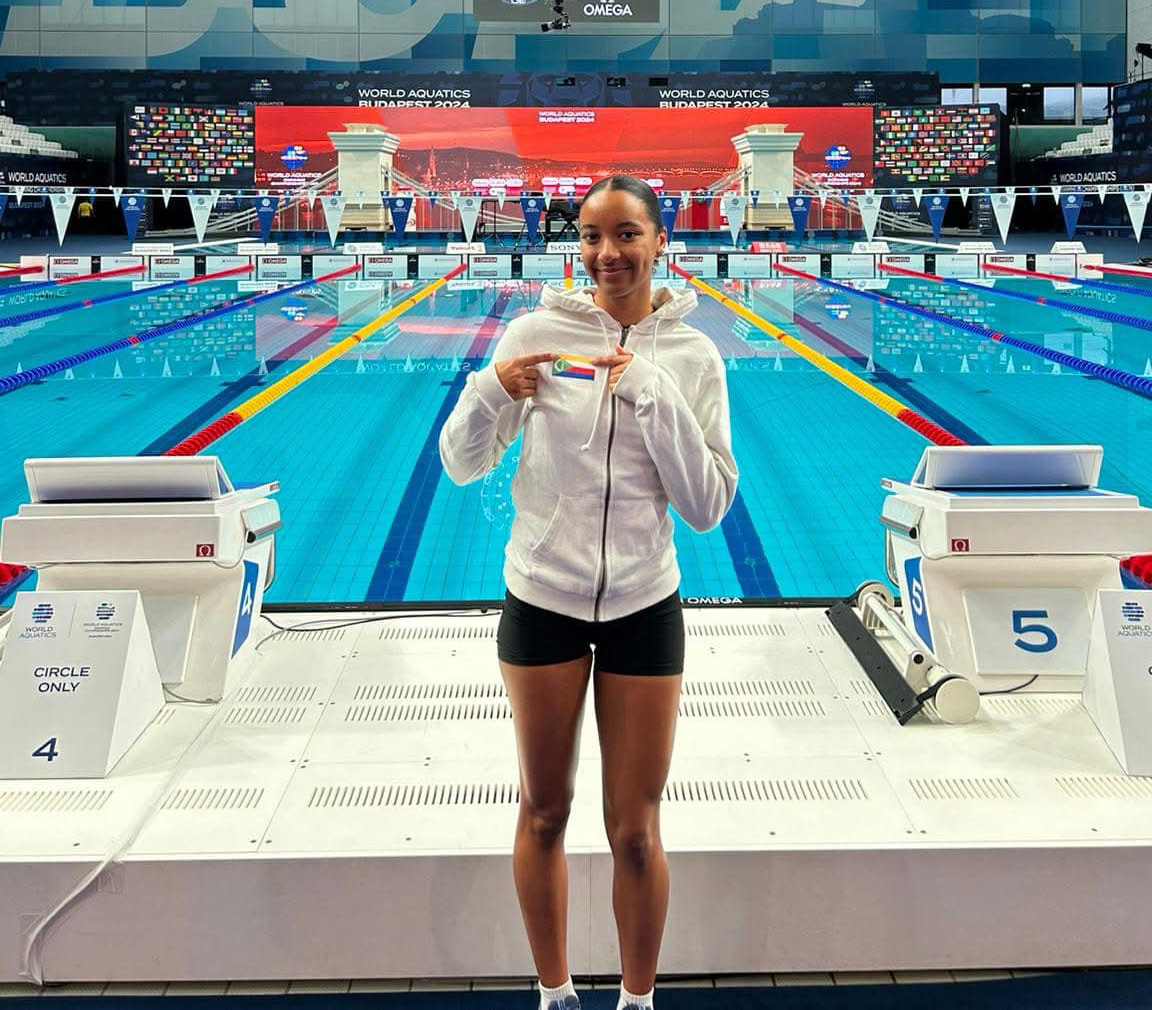 image Championnat de Natation de Budapest: Maesha Saadi confirme sa progression