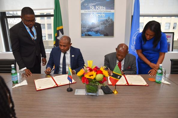 Comores-Saint-Kitts-et-Nevis:  Un partenariat diplomatique scellé à l'ONU