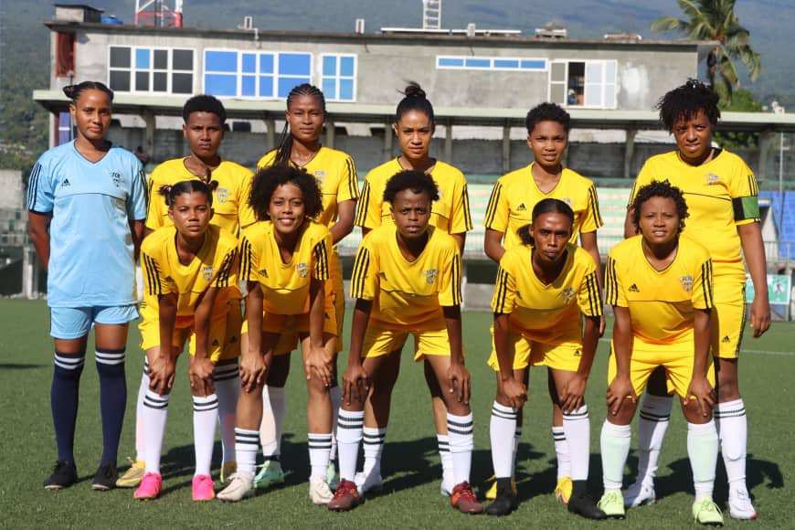 image Football féminin championnat:   FC Mwalimdjini plus fort pour les championnes en titre
