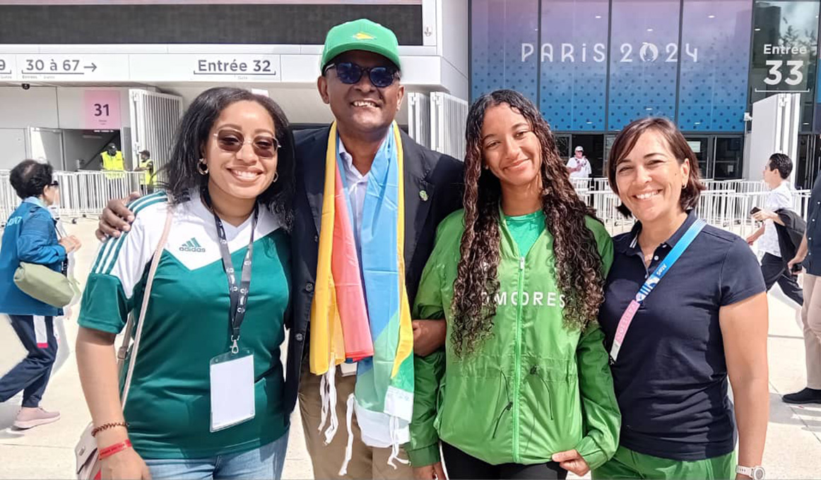 image JO de Paris 2024 :	Maesha Saadi, objectif pleinement atteint
