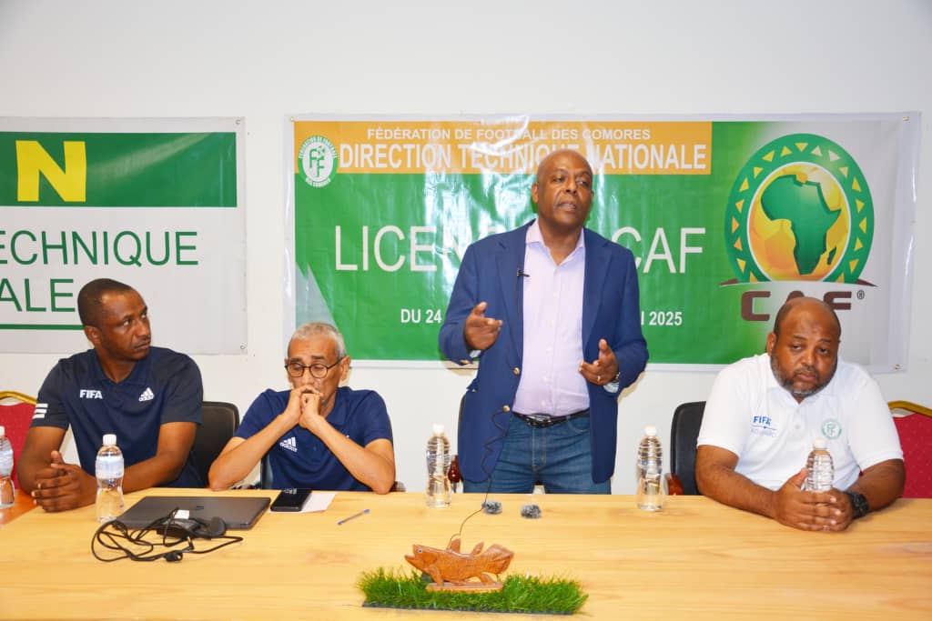 image Formation à la FFC : Licence B, une opportunité pour les entraineurs comoriens