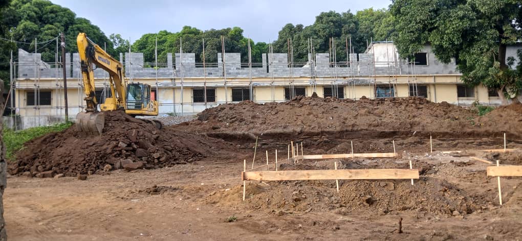 image Les travaux de rénovation du lycée de Fomboni avancent à grands pas