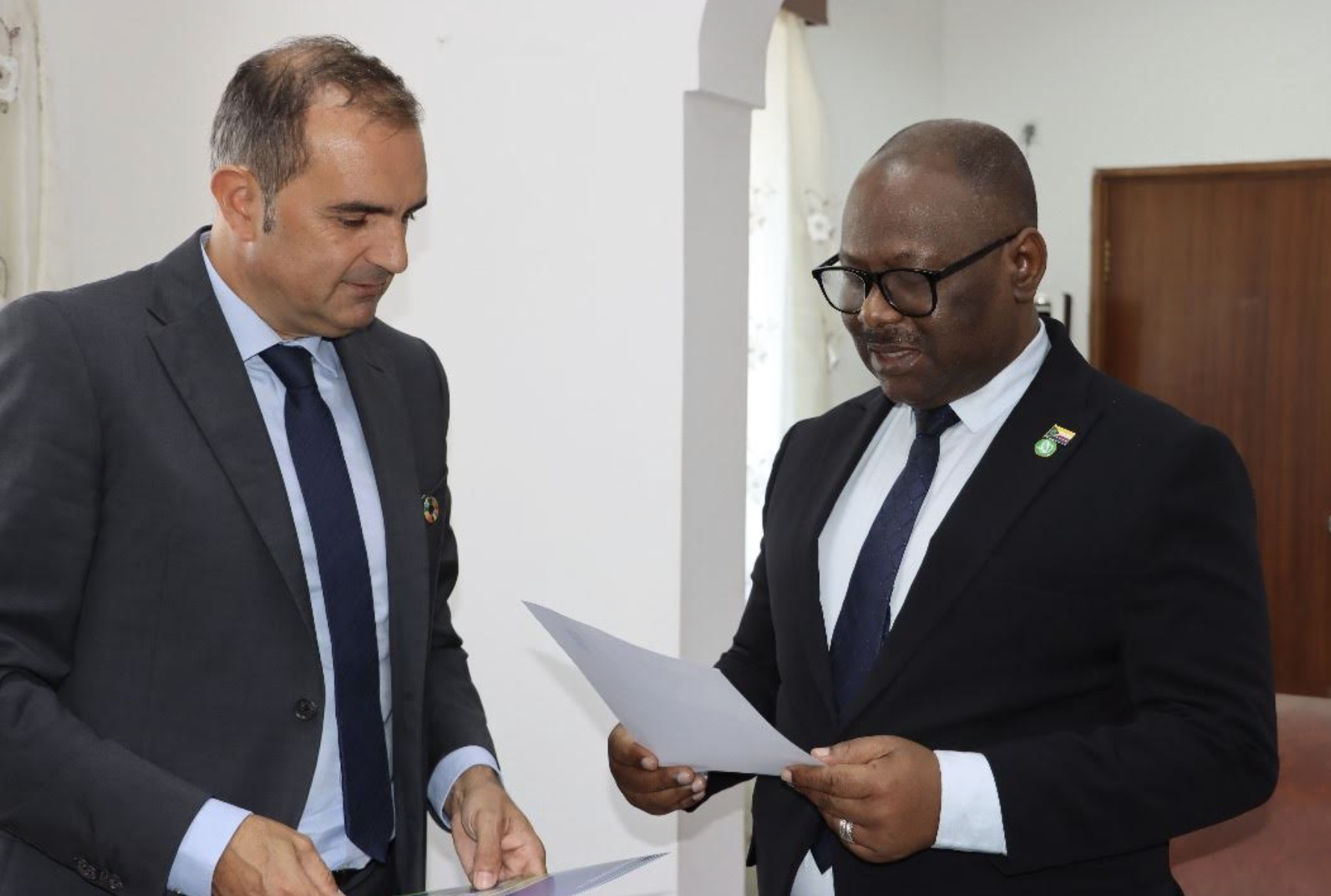 image Coopération :  Luca Monge Roffarello, le nouveau Représentant Résident du PNUD aux Comores