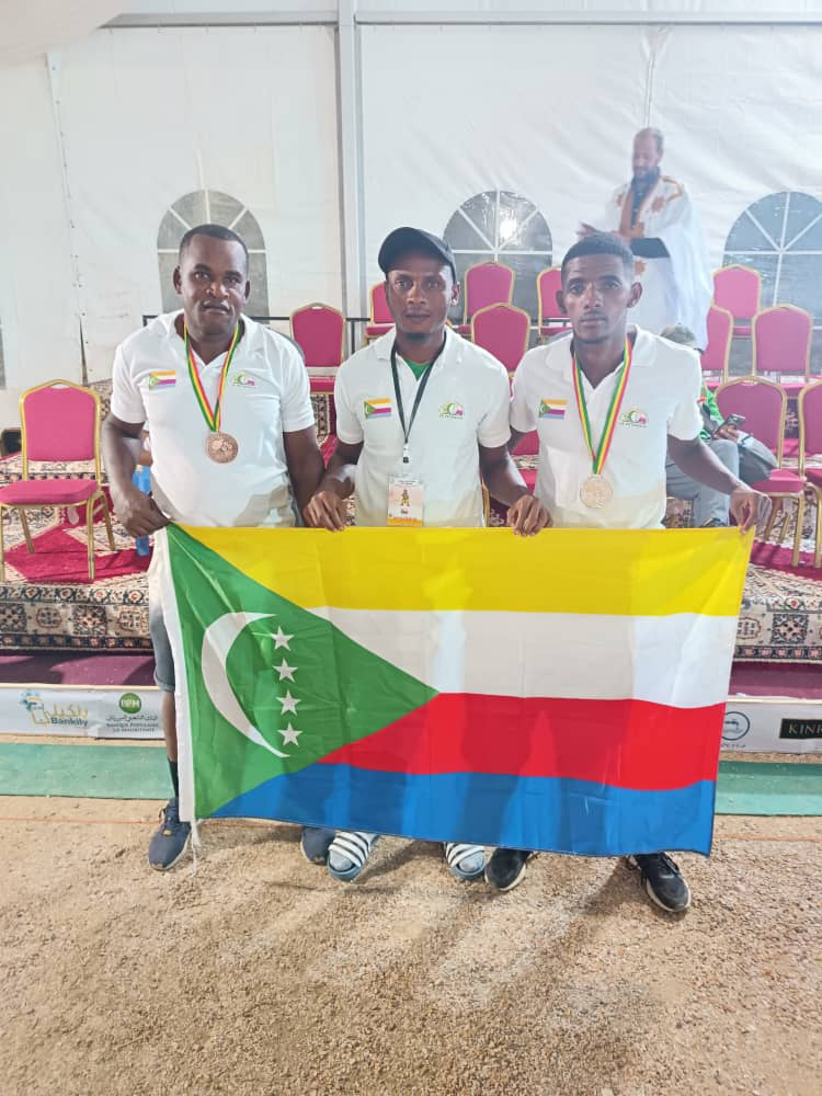 image Pétanque:  Mission réussie pour les boulistes comoriens