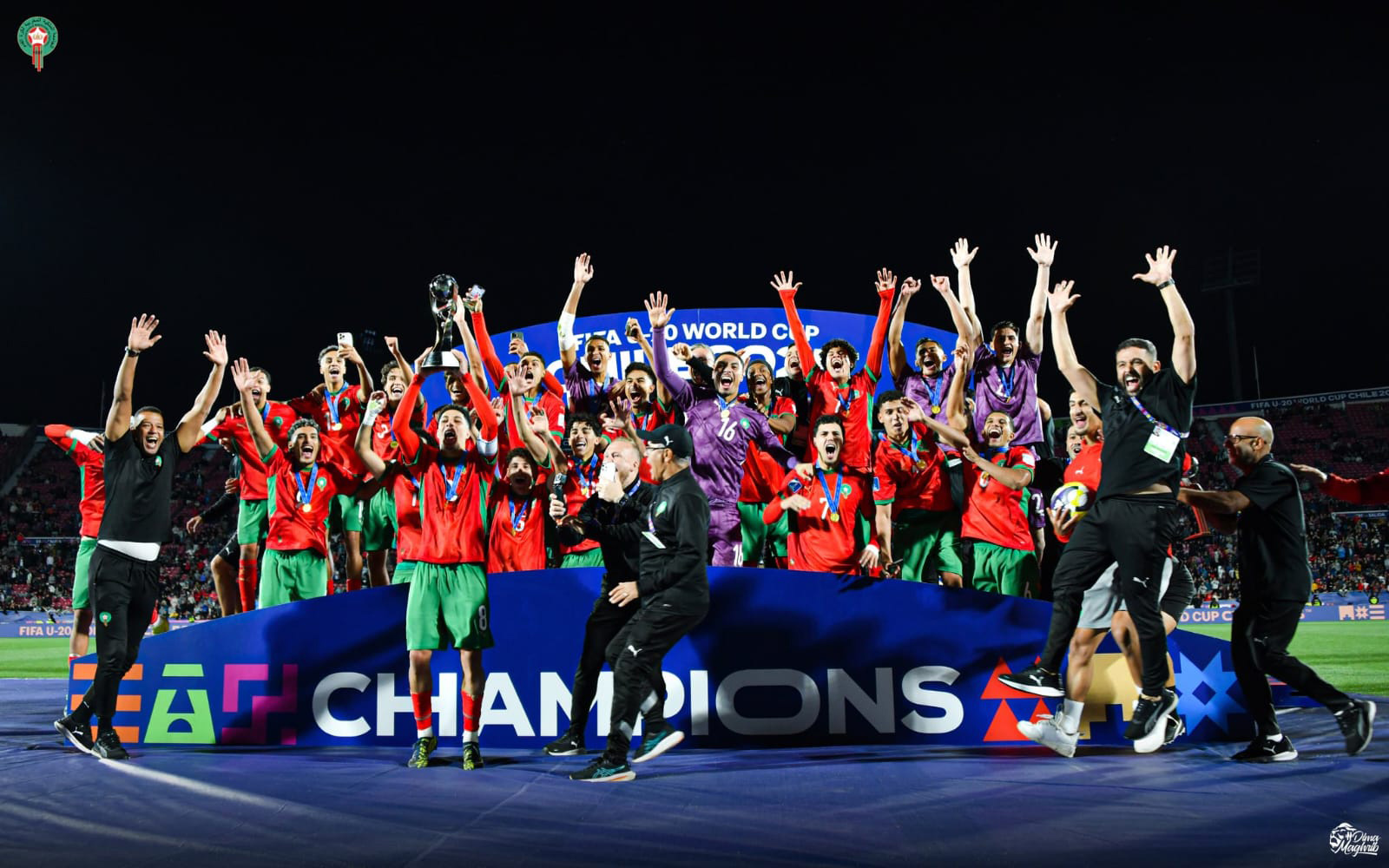 image Football :  Le Maroc champion du monde U20