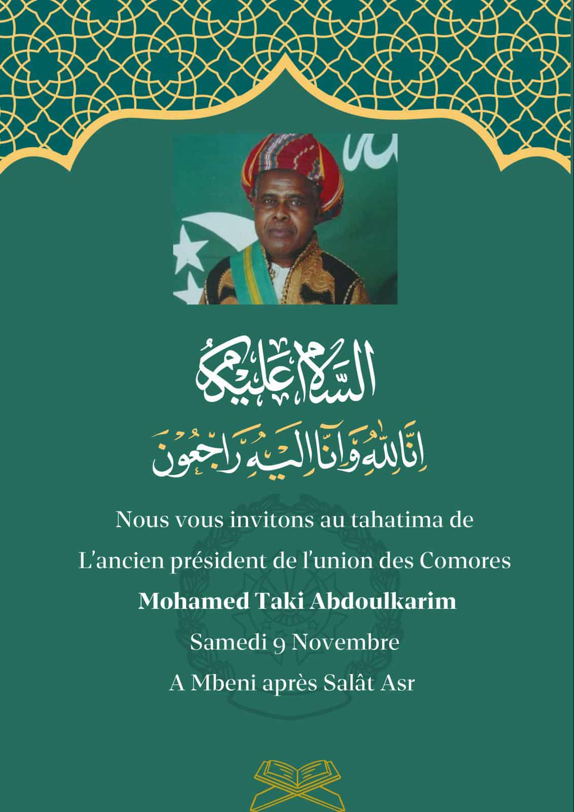 image Hommage à l’ancien raïs Mohamed Taki : 27 ans après