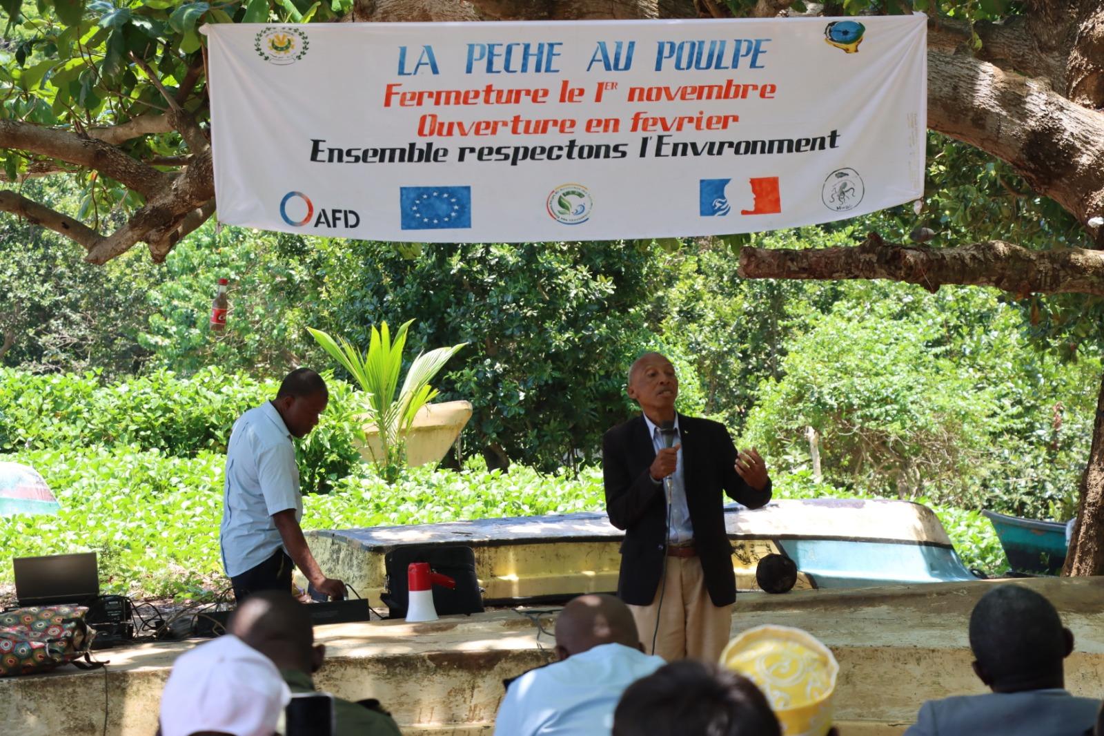 image Pêche: Nioumachoi et Miremani lancent la saison du repos biologique du poulpe