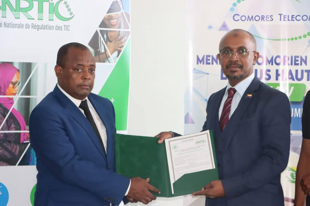 image Trois questions à Ali Hadji, directeur général de Comores Télécom  « C’est un rêve que nous transformons en réalité »