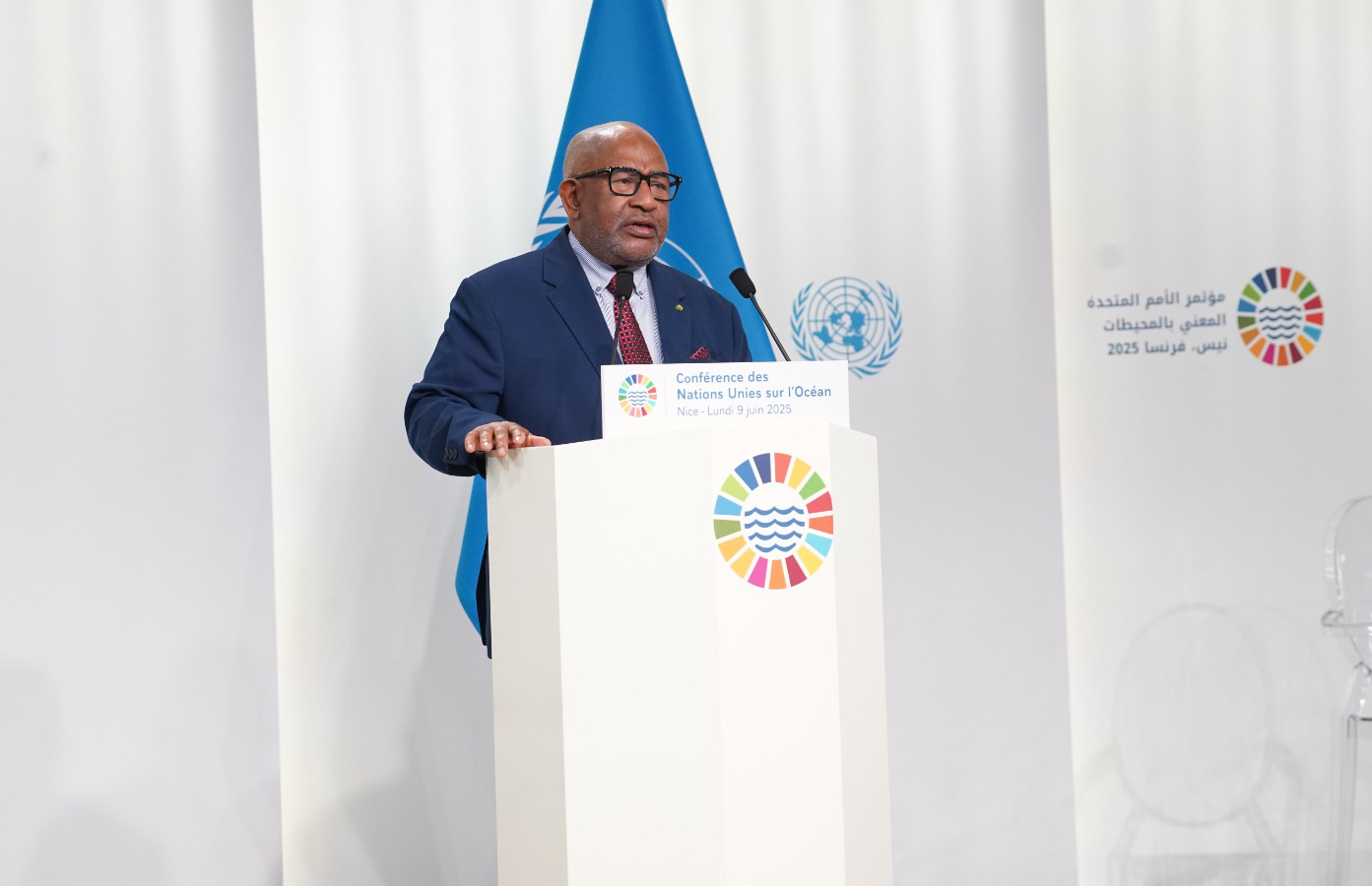 image Conférence des Nations Unies sur les Océans : Azali porte la voix des Comores